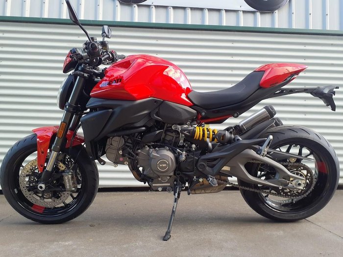 2026 Ducati Monster + 890 Monster Red