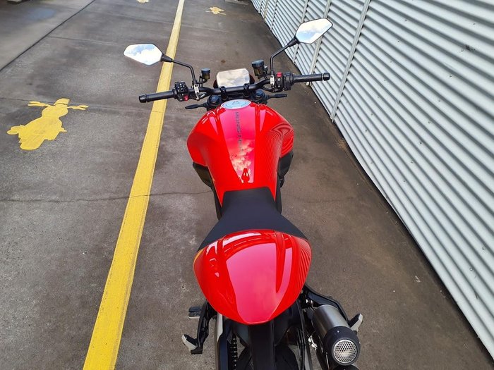 2026 Ducati Monster + 890 Monster Red