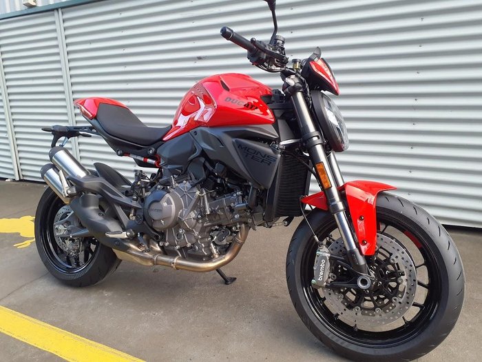 2026 Ducati Monster + 890 Monster Red