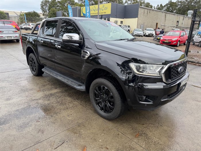 2020 FORD RANGER XLT 2.0 (4x4) PX MKIII MY21.25 Black
