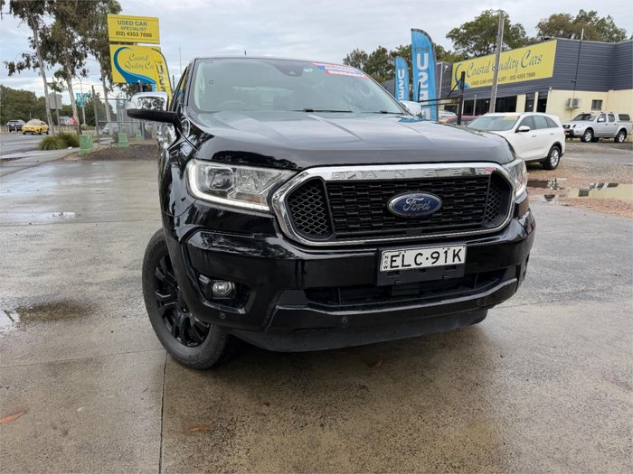 2020 FORD RANGER XLT 2.0 (4x4) PX MKIII MY21.25 Black