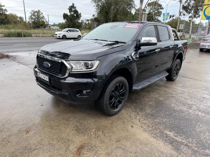 2020 FORD RANGER XLT 2.0 (4x4) PX MKIII MY21.25 Black