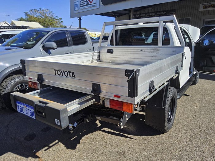 2024 Toyota Hilux SR GUN126R 4X4 Dual Range Glacier White