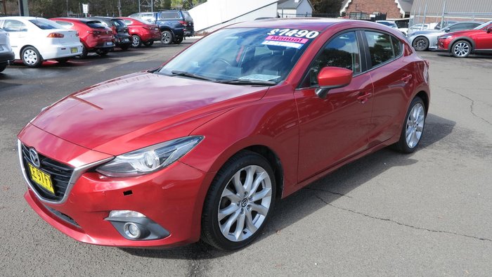 2014 Mazda 3 SP25 GT BM Series Soul Red