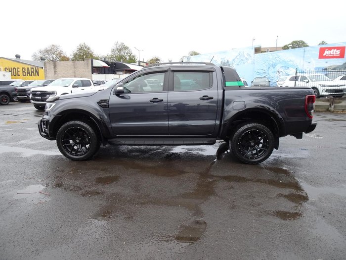 2021 Ford Ranger Wildtrak PX MkIII MY21.75 4X4 Dual Range Meteor Grey