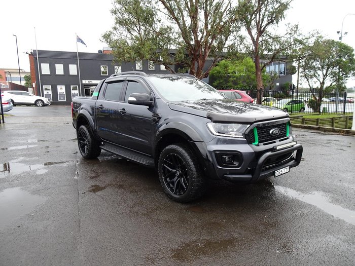 2021 Ford Ranger Wildtrak PX MkIII MY21.75 4X4 Dual Range Meteor Grey