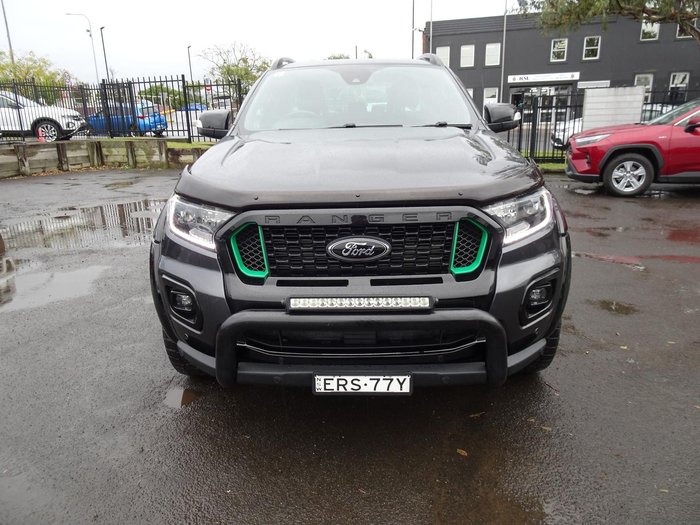2021 Ford Ranger Wildtrak PX MkIII MY21.75 4X4 Dual Range Meteor Grey