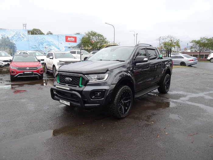 2021 Ford Ranger Wildtrak PX MkIII MY21.75 4X4 Dual Range Meteor Grey