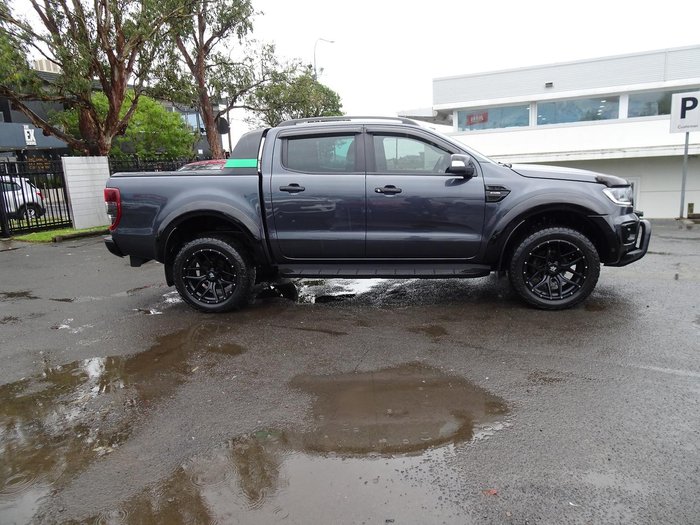 2021 Ford Ranger Wildtrak PX MkIII MY21.75 4X4 Dual Range Meteor Grey