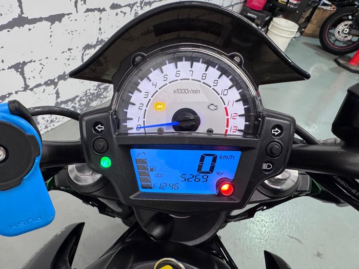 2014 Kawasaki ER-6nL ABS ER Green