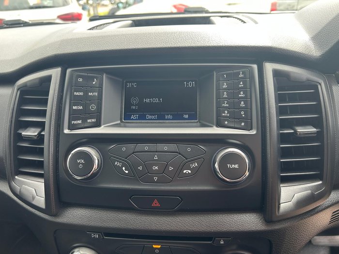 2018 Ford Ranger XL Hi-Rider PX MkIII MY19 4x2 Frozen White