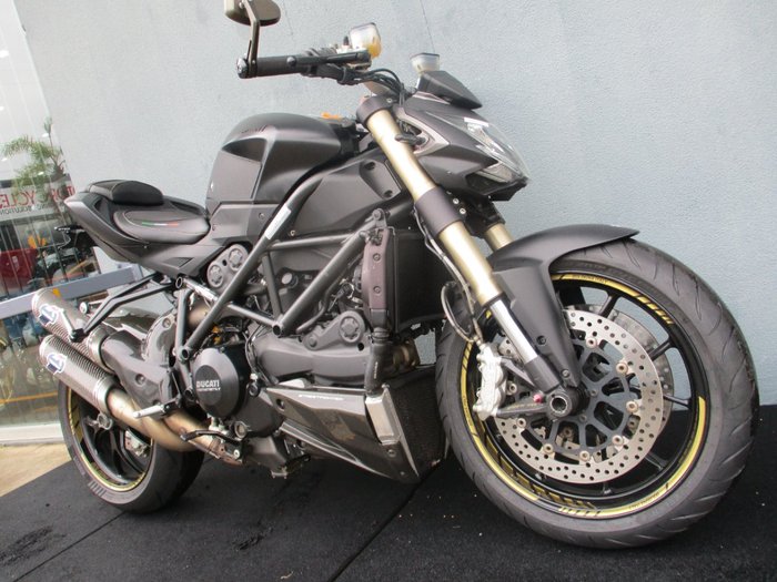 2012 DUCATI STREETFIGHTER 848 Black