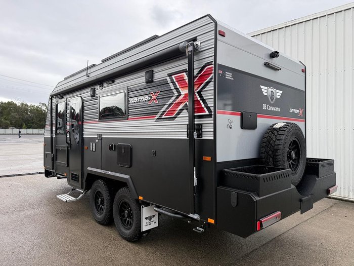 2026 JB Caravans Gator X 18'6 Front Door L Lounge