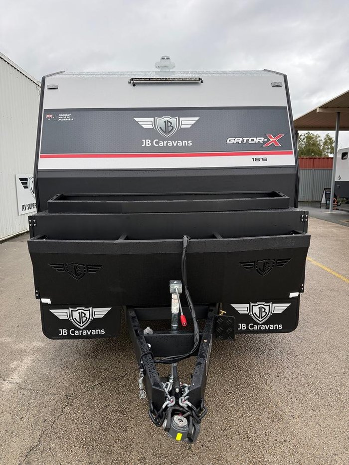 2026 JB Caravans Gator X 18'6 Front Door L Lounge