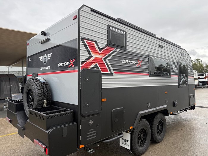 2026 JB Caravans Gator X 18'6 Front Door L Lounge