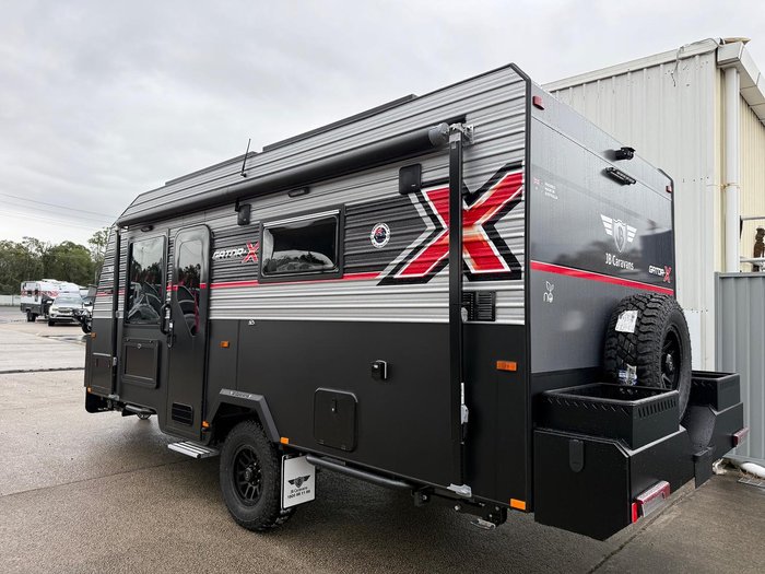 2026 JB Caravans Gator X 17'10 Front Door Cafe