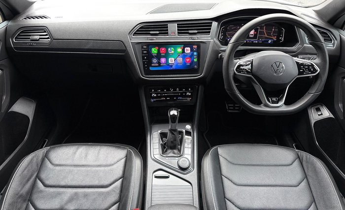 2024 Volkswagen Tiguan Wolfsburg Edition Allspace 5N MY24 Four Wheel Drive Oryx White Pearl