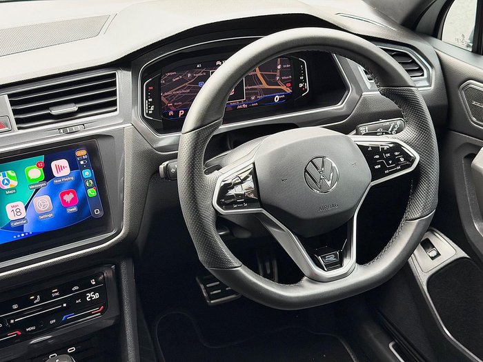2024 Volkswagen Tiguan Wolfsburg Edition Allspace 5N MY24 Four Wheel Drive Oryx White Pearl