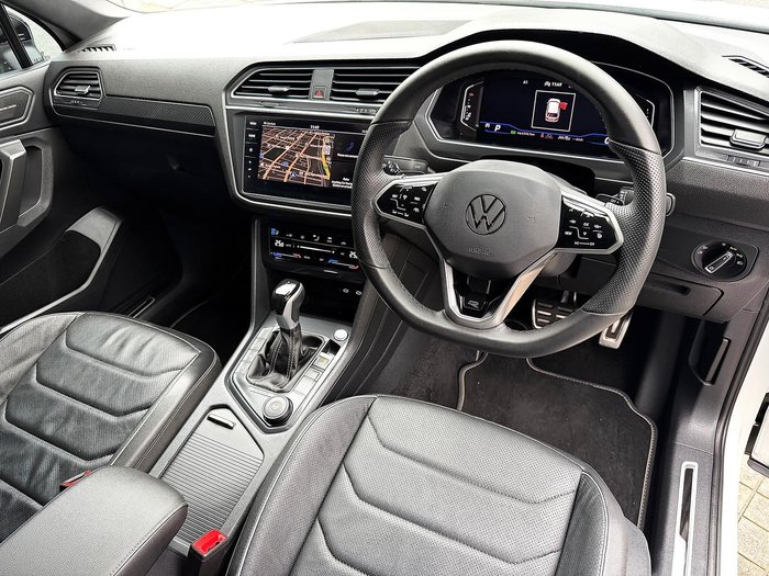 2024 Volkswagen Tiguan Wolfsburg Edition Allspace 5N MY24 Four Wheel Drive Oryx White Pearl