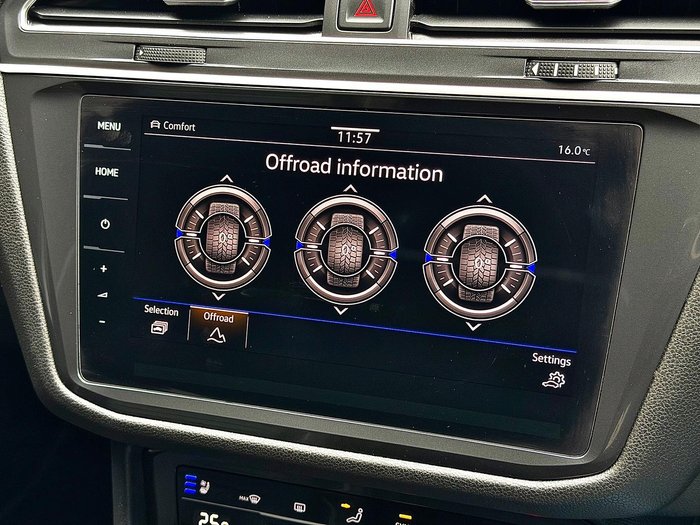 2024 Volkswagen Tiguan Wolfsburg Edition Allspace 5N MY24 Four Wheel Drive Oryx White Pearl