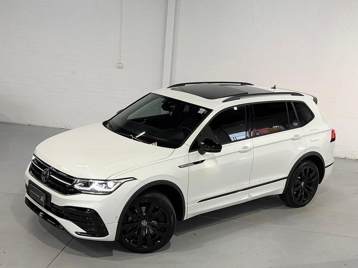 2024 Volkswagen Tiguan Wolfsburg Edition Allspace 5N MY24 Four Wheel Drive Oryx White Pearl
