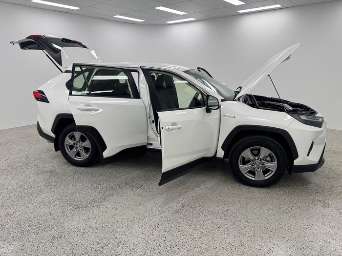2024 Toyota RAV4 GX AXAH52R Glacier White