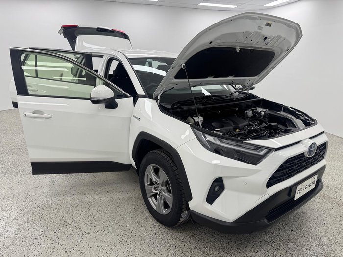 2024 Toyota RAV4 GX AXAH52R Glacier White