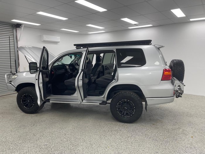2012 Toyota Landcruiser GXL VDJ200R MY12 4X4 Constant Silver Pearl