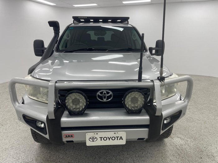 2012 Toyota Landcruiser GXL VDJ200R MY12 4X4 Constant Silver Pearl