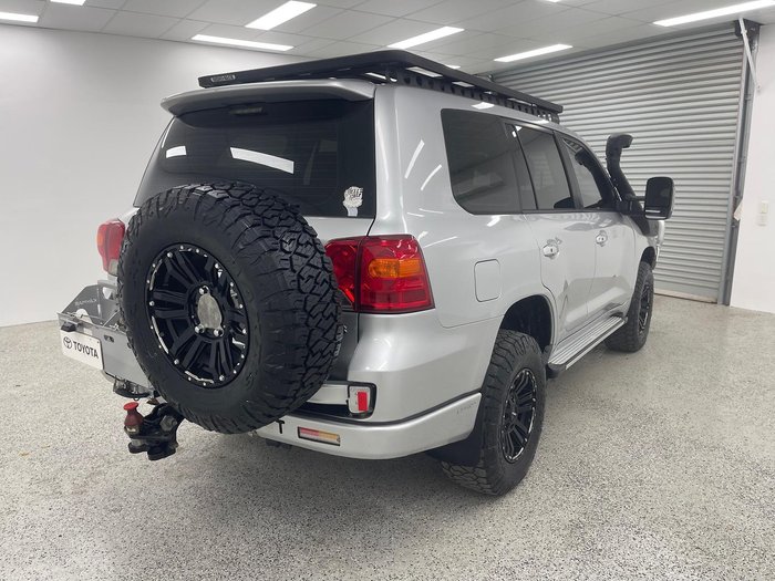 2012 Toyota Landcruiser GXL VDJ200R MY12 4X4 Constant Silver Pearl