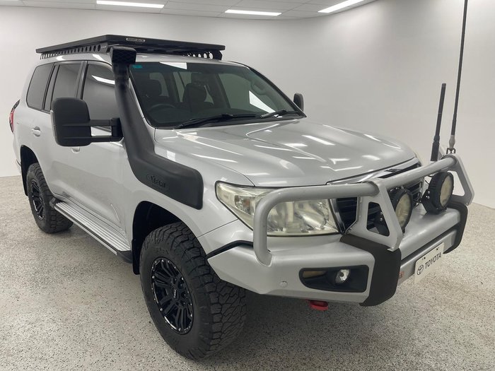 2012 Toyota Landcruiser GXL VDJ200R MY12 4X4 Constant Silver Pearl