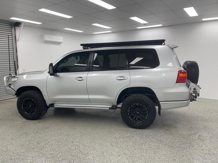 2012 Toyota Landcruiser GXL VDJ200R MY12 4X4 Constant Silver Pearl