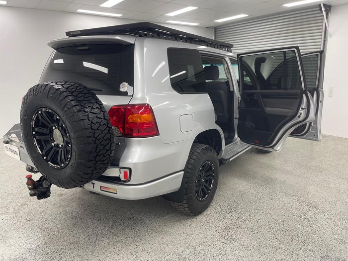 2012 Toyota Landcruiser GXL VDJ200R MY12 4X4 Constant Silver Pearl