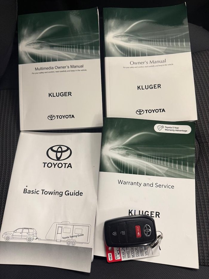 2024 Toyota Kluger GX AXUH78R 4X4 On Demand Silver Storm