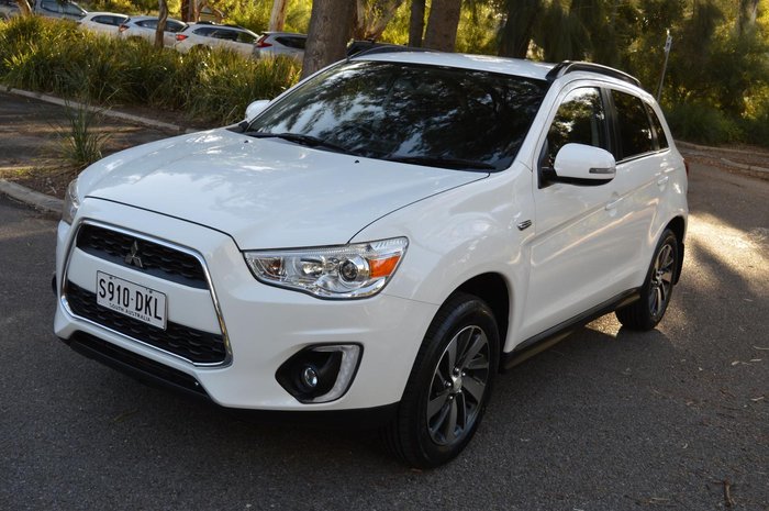 2014 Mitsubishi ASX LS XB MY15 4X4 Constant White