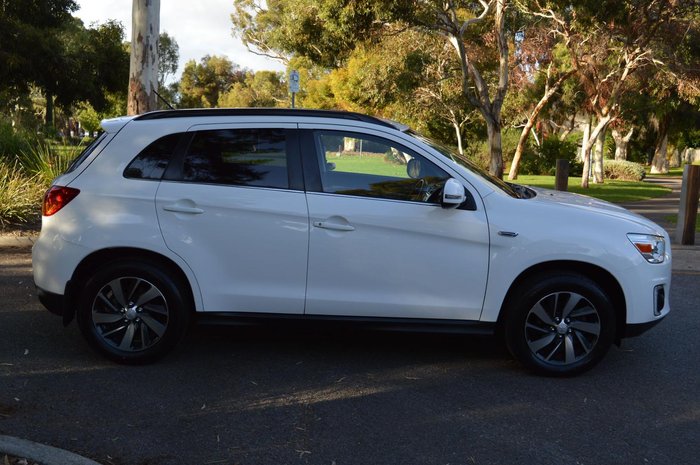 2014 Mitsubishi ASX LS XB MY15 4X4 Constant White