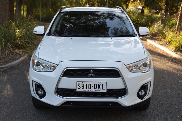 2014 Mitsubishi ASX LS XB MY15 4X4 Constant White