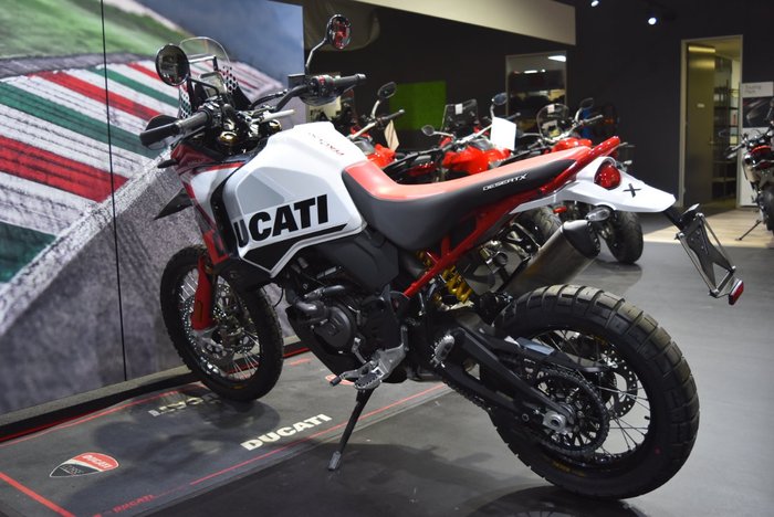2024 Ducati DESERTX RALLY White