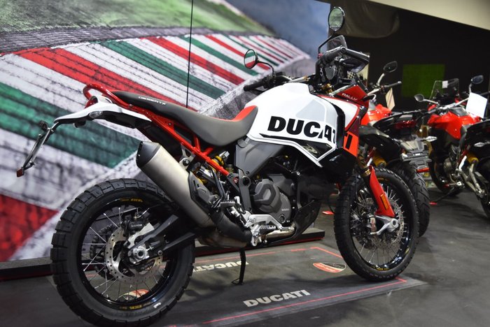 2024 Ducati DESERTX RALLY White