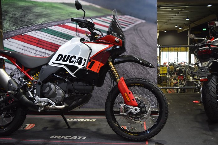 2024 Ducati DESERTX RALLY White