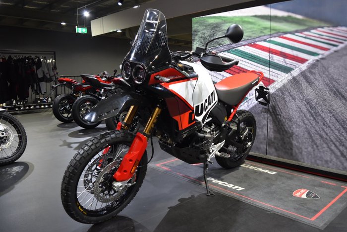 2024 Ducati DESERTX RALLY White