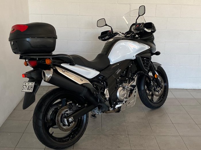 2013 Suzuki V-Strom 650 ABS (DL650A) V-Strom White