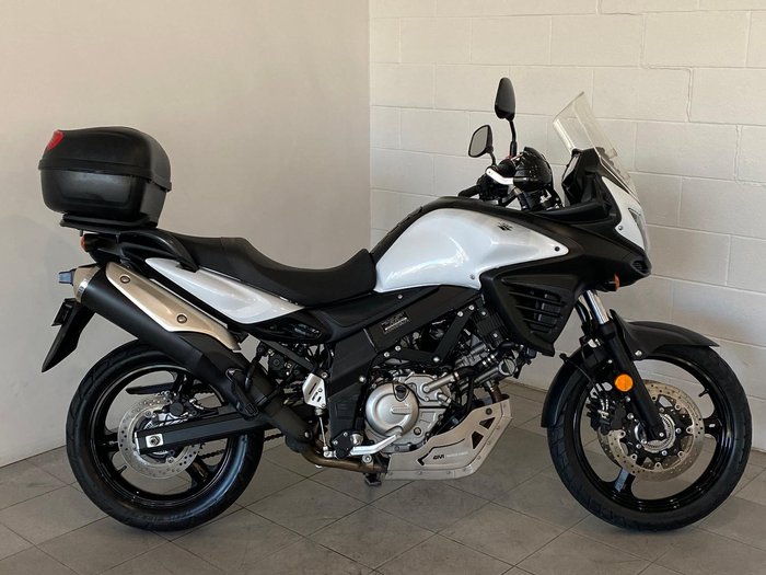 2013 Suzuki V-Strom 650 ABS (DL650A) V-Strom White