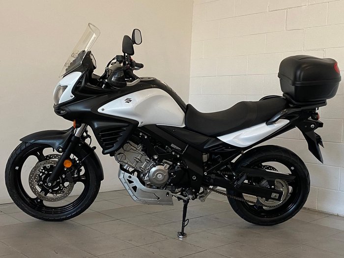 2013 Suzuki V-Strom 650 ABS (DL650A) V-Strom White