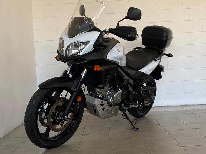 2013 Suzuki V-Strom 650 ABS (DL650A) V-Strom White