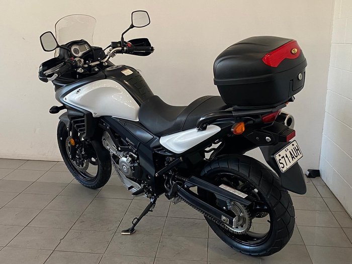 2013 Suzuki V-Strom 650 ABS (DL650A) V-Strom White