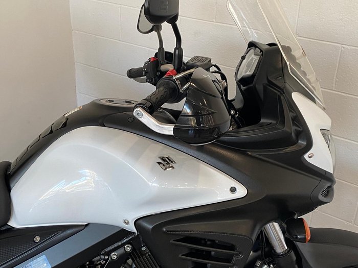 2013 Suzuki V-Strom 650 ABS (DL650A) V-Strom White