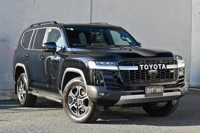 2026 Toyota Landcruiser GR Sport FJA300R 4X4 Dual Range Eclipse Black