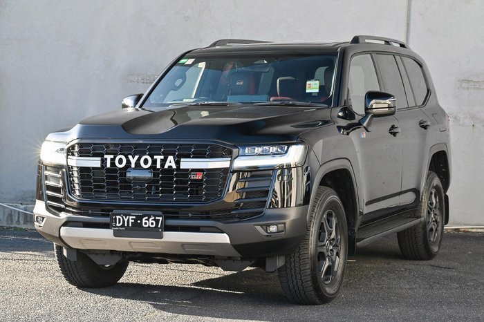 2026 Toyota Landcruiser GR Sport FJA300R 4X4 Dual Range Eclipse Black