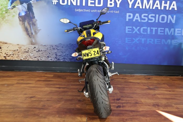 2015 Yamaha MT-07 LA Yellow